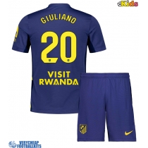 Atletico Madrid Giuliano Simeone #20 Replica Away Minikit 2025-26 Short Sleeve (+ pants)